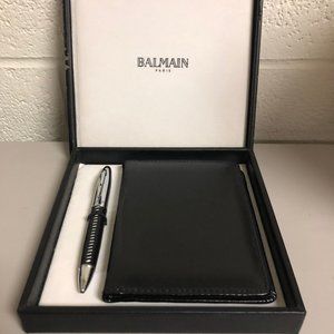 BALMAIN PEN & WALLET BOX SET